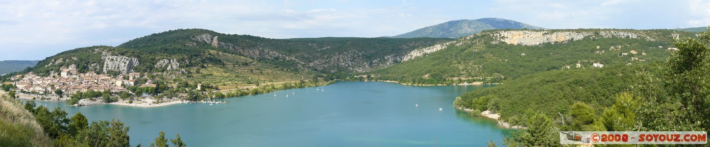 Bauduen et le lac de Sainte-Croix-du-Verdon - panorama
Mots-clés: Lac panorama