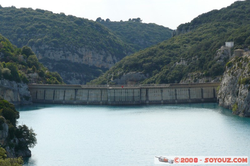 Lac de Sainte-Croix-du-Verdon - Barrage
Mots-clés: Lac barrage