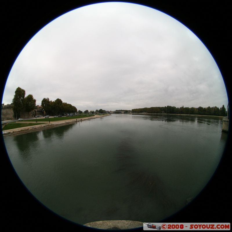 Avignon - Pont Saint-Benezet (pont d'Avignon)
Mots-clés: Fish eye Pont Ruines patrimoine unesco