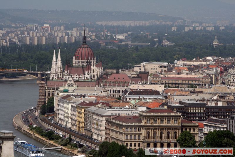 Budapest - Gellert Hill - view on Pest
