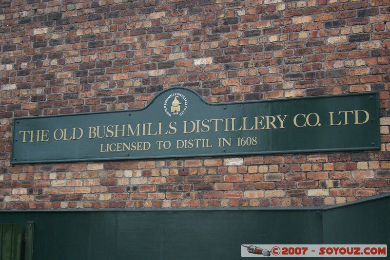 Distillerie "Old Bushmills"
