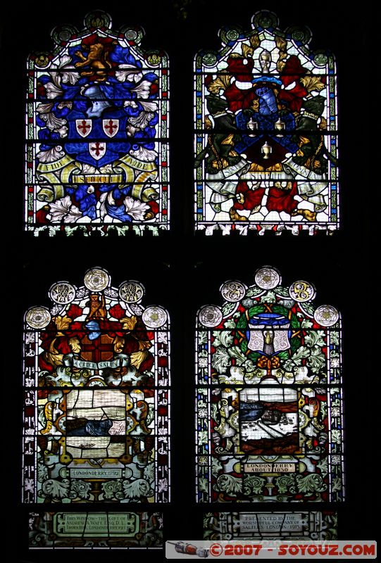 Vitraux du Guildhall
Mots-clés: Vitrail