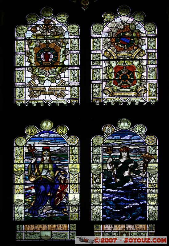 Vitraux du Guildhall
Mots-clés: Vitrail