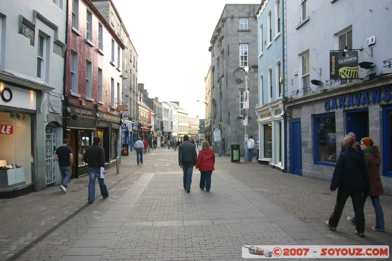 Zone piétonne de Galway
