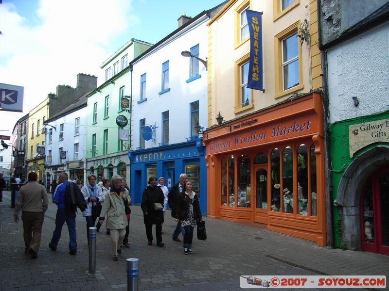 Zone piétonne de Galway
