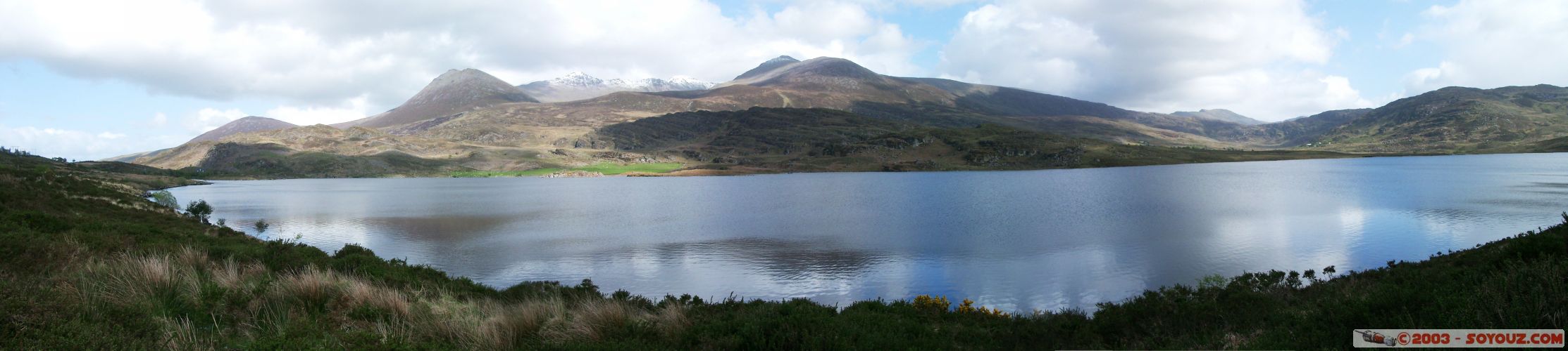 Ring of Kerry - Lough Caragh - Panoramique
