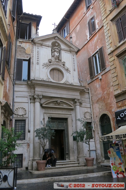 Roma - Chiesa Santa Barbara dei Librai 
Mots-clés: geo:lat=41.89441435 geo:lon=12.47369886 geotagged ITA Italie Lazio Roma Sant' Angelo patrimoine unesco Eglise