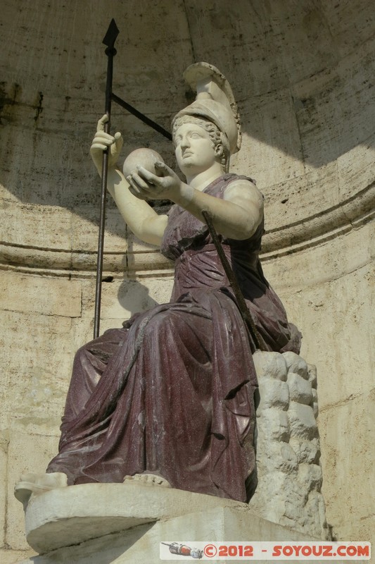 Roma - Piazza del Campidoglio
Mots-clés: geo:lat=41.89313667 geo:lon=12.48324333 geotagged ITA Italie Lazio Rom Roma patrimoine unesco statue