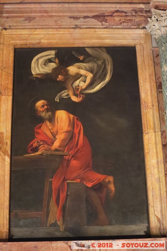 Roma - Chiesa di San Luigi dei Francesi - Cappella Contarelli con le tele del Caravaggio
Mots-clés: geo:lat=41.89959500 geo:lon=12.47490833 geotagged ITA Italie Lazio Parione Roma Chiesa di San Luigi dei Francesi Eglise peinture