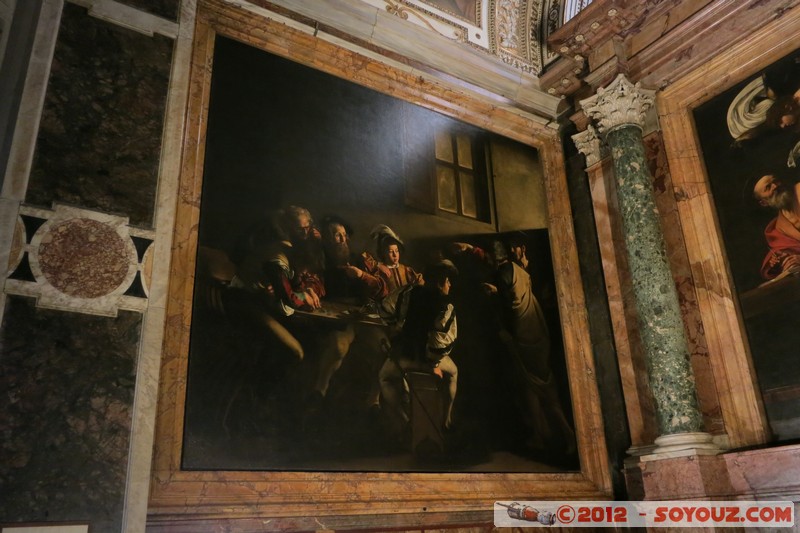 Roma - Chiesa di San Luigi dei Francesi - La vocazione di San Matteo
Mots-clés: geo:lat=41.89959500 geo:lon=12.47490833 geotagged ITA Italie Lazio Parione Roma Chiesa di San Luigi dei Francesi Eglise peinture