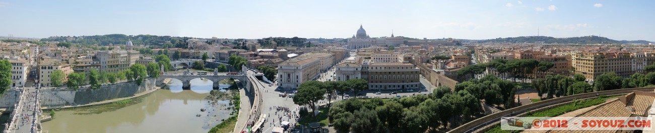 Roma - Panorama dal Castel Sant'Angelo
Mots-clés: geo:lat=41.90291899 geo:lon=12.46631727 geotagged ITA Italie Lazio Ponte Roma patrimoine unesco Castel Sant'Angelo panorama Riviere