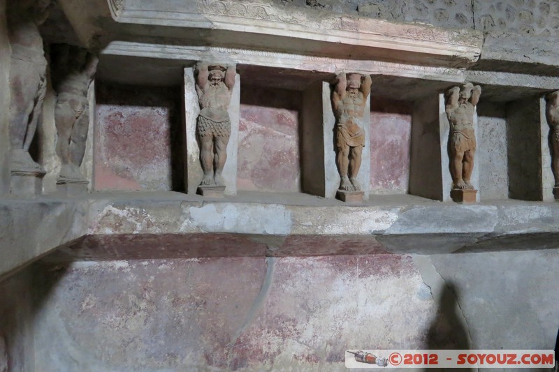 Pompei Scavi - Terme del Foro
Mots-clés: Campania geo:lat=40.75050994 geo:lon=14.48393372 geotagged ITA Italie Pompei Scavi Ruines Romain patrimoine unesco Terme del Foro Thermes Regio VII