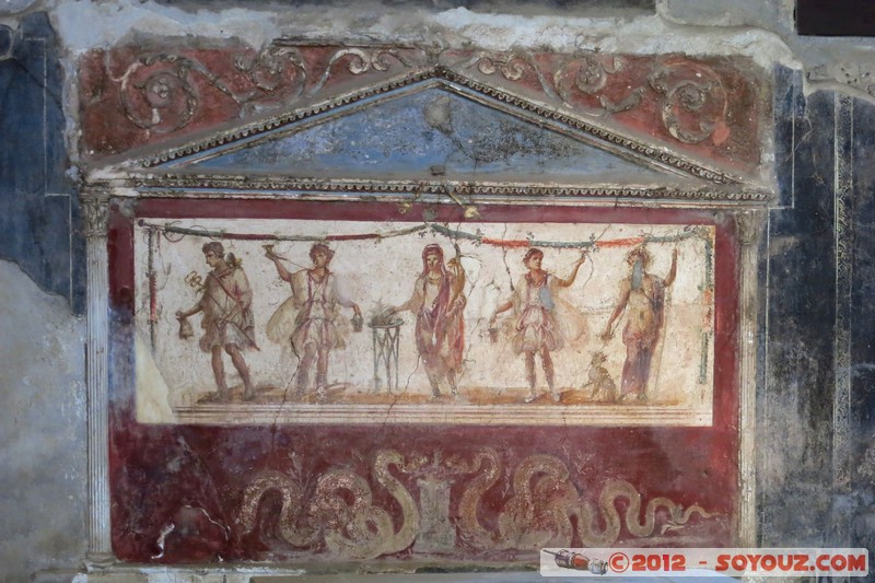 Pompei Scavi - Thermopolium of Vetutius Placidus
Mots-clés: Campania geo:lat=40.75090623 geo:lon=14.49017497 geotagged ITA Italie Pompei Scavi Ruines Romain patrimoine unesco Regio I