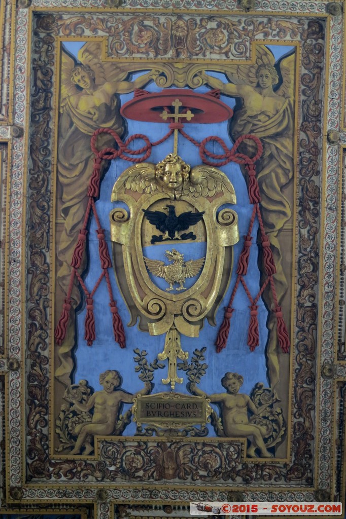 Roma - Basilica e Catacombe di San Sebastiano - soffitto
Mots-clés: Ardeatino geo:lat=41.85648300 geo:lon=12.51553234 geotagged ITA Italie Lazio Torricola Roma Basilica e Catacombe di San Sebastiano Eglise sculpture peinture Via Appia Antica