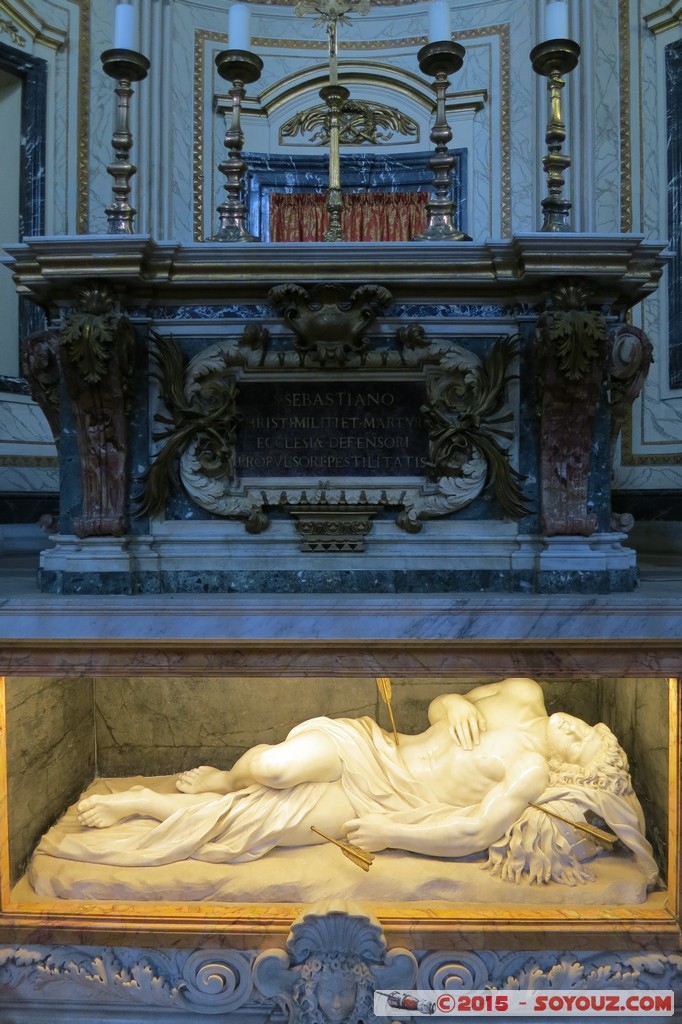 Roma - Basilica e Catacombe di San Sebastiano
Mots-clés: Ardeatino geo:lat=41.85648300 geo:lon=12.51565128 geotagged ITA Italie Lazio Torricola Roma Basilica e Catacombe di San Sebastiano Eglise sculpture Via Appia Antica