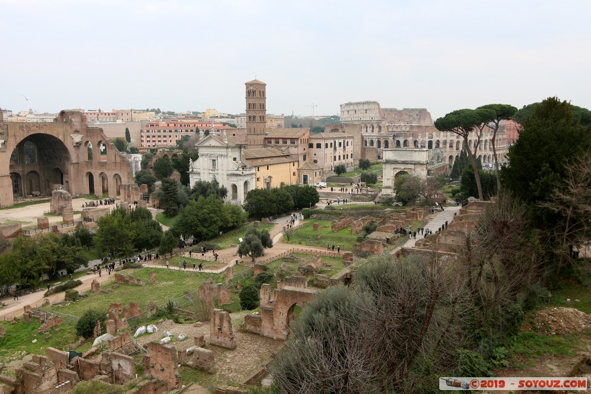 Roma - Foro Romano - Visto da Colle Palatino
Mots-clés: Campitelli Colle Della Valentina geo:lat=41.89085773 geo:lon=12.48651747 geotagged ITA Italie Lazio patrimoine unesco Ruines Romain Foro Romano Colle Palatino Basilica di Massenzio Arco di Tito Colosseo
