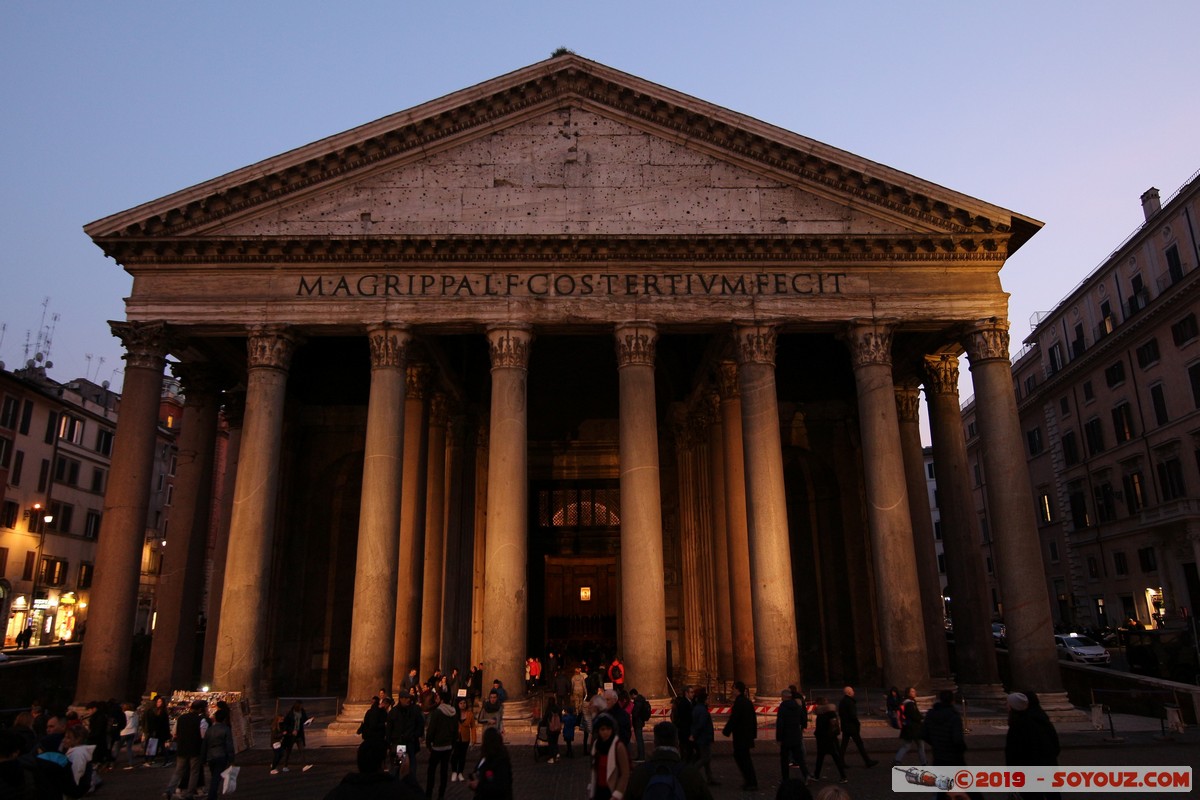 Roma by Night - Pantheon
Mots-clés: geo:lat=41.89910917 geo:lon=12.47698889 geotagged ITA Italie Lazio Sant' Eustachio Torre Spaccata Pantheon Egli$e Ruines romaines Nuit Piazza della Rotonda