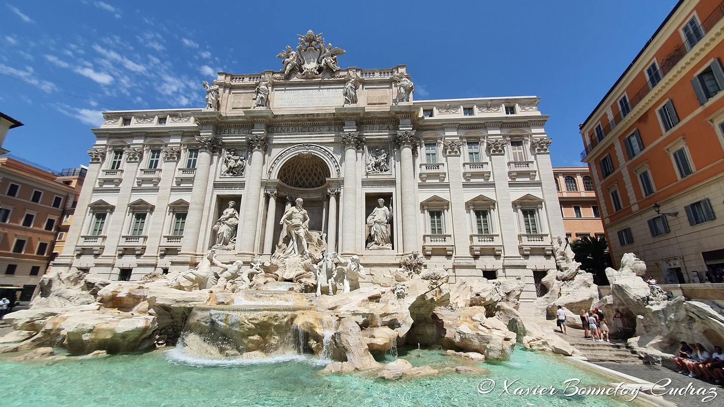 Roma
Mots-clés: Italie Lazio Trevi - Rione II Fontana di Trevi Fontaine