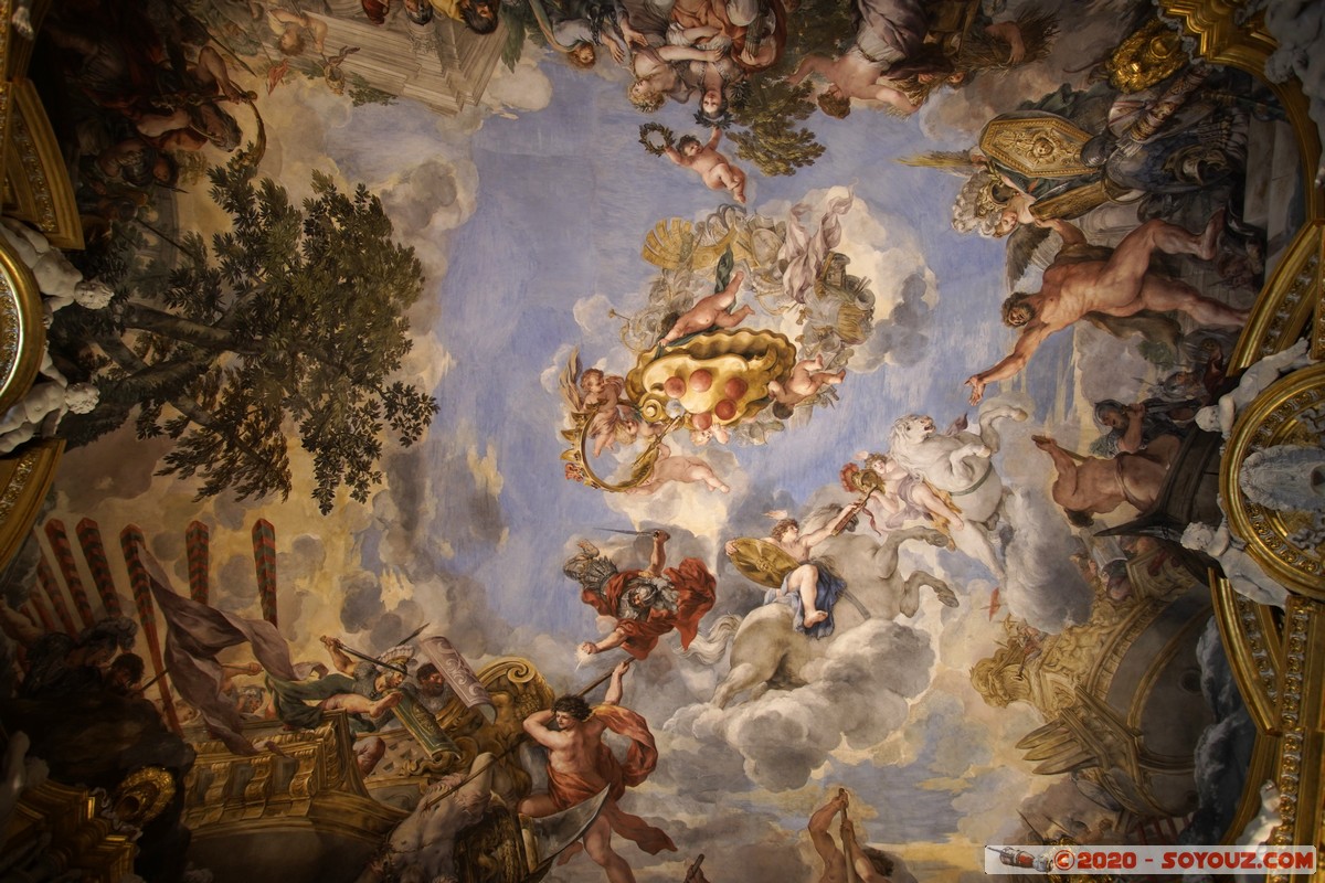 Firenze - Palazzo Pitti
Mots-clés: geo:lat=43.76524771 geo:lon=11.25023327 geotagged ITA Italie Oltrarno Poggio Imperiale Toscana Florence Palazzo Pitti peinture Plafond chateau