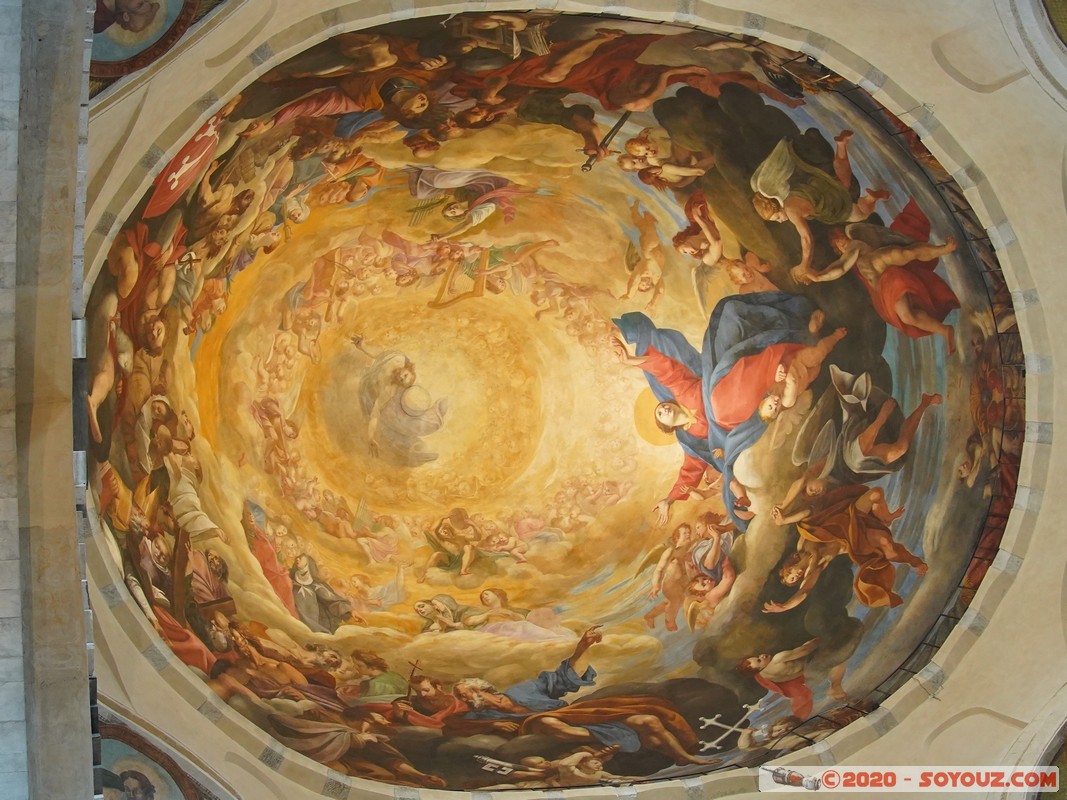 Pisa - Duomo
Mots-clés: geo:lat=43.72333349 geo:lon=10.39598386 geotagged ITA Italie Pisa Roman Catholic Archidiocese of Pisa Toscana Piazza dei Miracoli Eglise Duomo di Pisa peinture patrimoine unesco