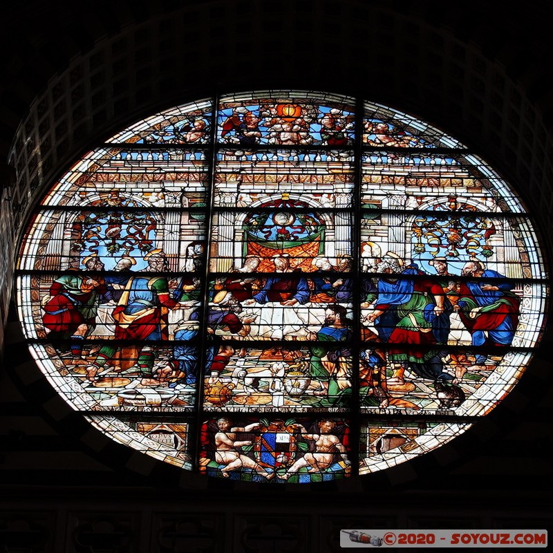 Duomo di Siena
Mots-clés: geo:lat=43.31753024 geo:lon=11.32896345 geotagged ITA Italie Siena Toscana patrimoine unesco Duomo di Siena Eglise Vitrail