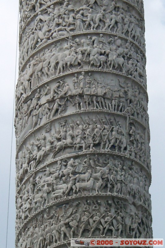 Colonne Trajane
�rig� pour c�l�brer la vistoire de Trajan sur les Daces
