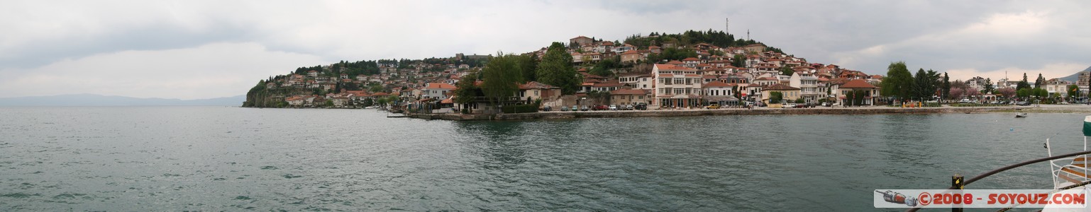 Ohrid - vue sur le vieille ville - panorama
Mots-clés: patrimoine unesco Lac panorama