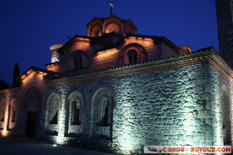 Ohrid - Church of Saint Kliment i Panteleimon
Mots-clés: patrimoine unesco Nuit Eglise