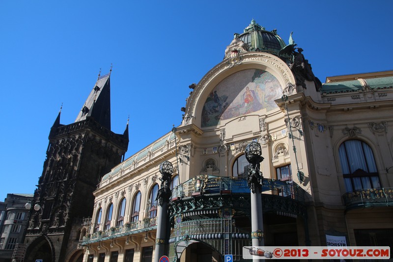 Prague - Namesti Republiky - Obecni dum
Mots-clés: CZE geo:lat=50.08747889 geo:lon=14.42848120 geotagged Prag P&Aring;�&Atilde;&shy;bram R&Atilde;&copy;publique Tch&Atilde;&uml;que Vr&Aring;&iexcl;ovice patrimoine unesco Namesti Republiky Obecni dum Mosaique