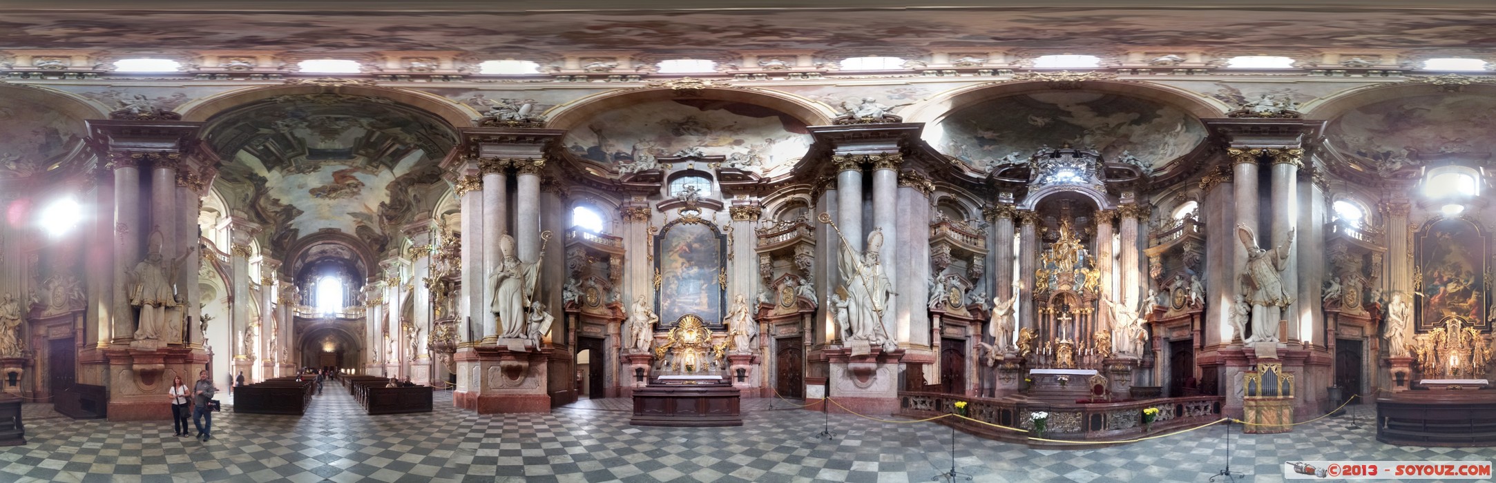 Prague - Chram sv. Mikulase - Panorama
Mots-clés: CZE geo:lat=50.08787596 geo:lon=14.40331221 Sedlec geotagged HlavnÃ­ mÄ�sto Praha Prager Kleinseite RÃ©publique TchÃ¨que patrimoine unesco Prague Castle Malostranske Namesti Chram sv. Mikulase Eglise 360 view panoram