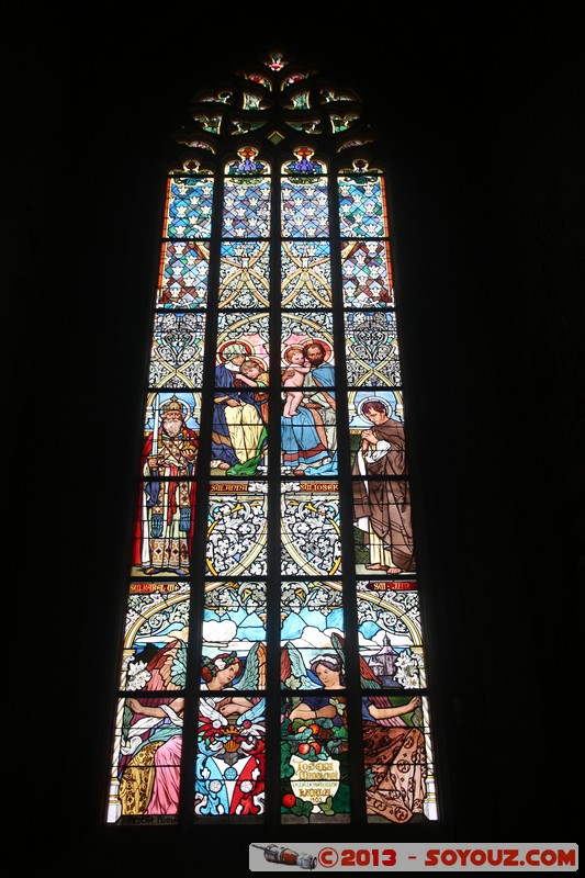 Kutna Hora - Chram sv. Barbory - Vitrail
Mots-clés: CZE geo:lat=49.94491328 geo:lon=15.26362002 Poli&Auml;�any geotagged Kutn&Atilde;&iexcl; Hora Kuttenberg R&Atilde;&copy;publique Tch&Atilde;&uml;que Kutna Hora patrimoine unesco Chram sv. Barbory Eglise Vitrail