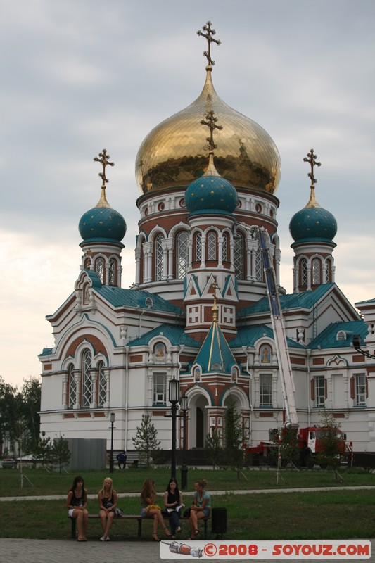 Omsk - Cathedrale Uspenski
Mots-clés: Eglise