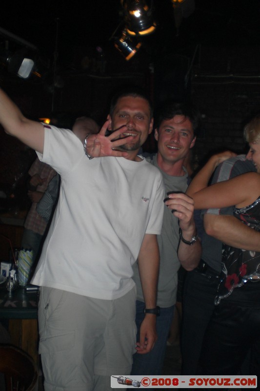 Novosibirsk - Solar Eclipse party - Xavier and Xavier
