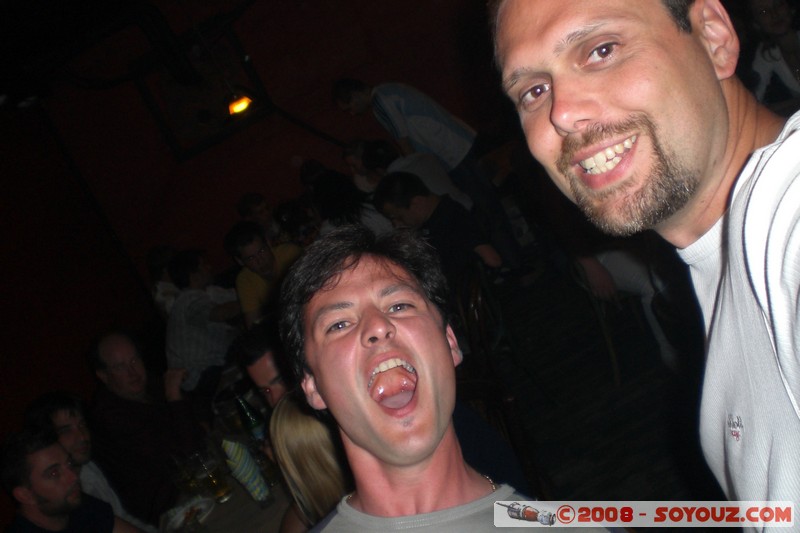 Novosibirsk - Solar Eclipse party - Xavier and Xavier
