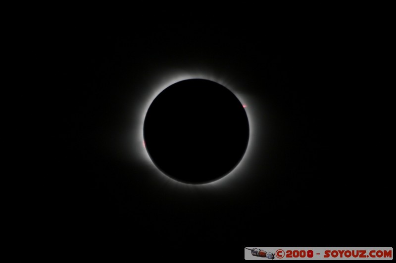 Eclipse de Soleil 2008 - Couronne
Mots-clés: Eclipse Astronomie
