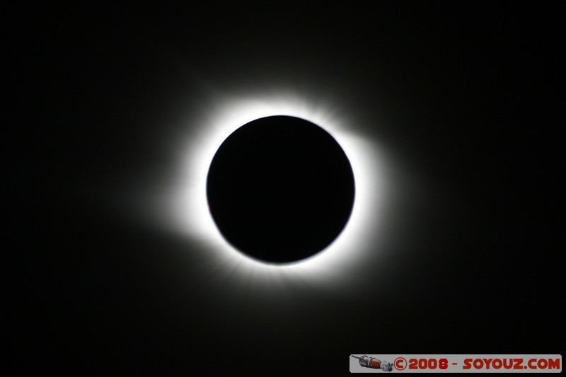 Eclipse de Soleil 2008 - Couronne
Mots-clés: Eclipse Astronomie