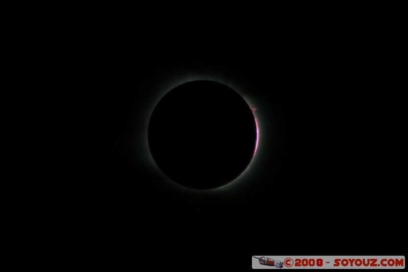Eclipse de Soleil 2008 - Protuberence
Mots-clés: Eclipse Astronomie