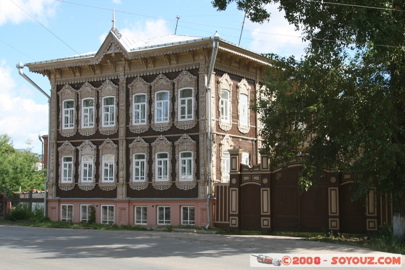Tomsk - Maison en bois sur oul Tatarskaia
Mots-clés: Bois