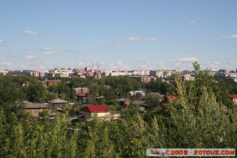 Tomsk - vue sur la ville
