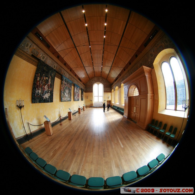 Stirling Castle - Royal Chapel
Ballengeich Pass, Stirling FK8 1, UK
Mots-clés: chateau Fish eye Eglise Moyen-age