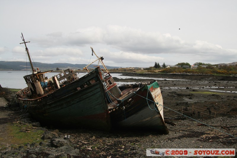 Mull - Salen - Old boat
A848, Argyll and Bute PA75 6, UK
Mots-clés: bateau