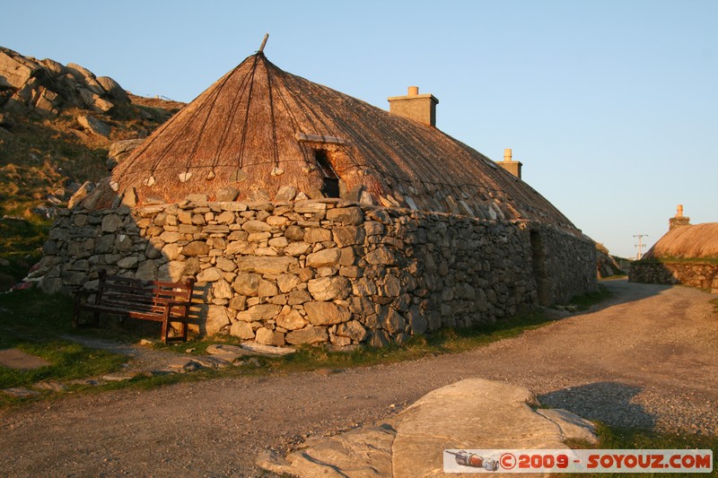 Hebridean Islands - Lewis - Gearrannan Blackhouse
Carloway, Western Isles, Scotland, United Kingdom
Mots-clés: Blackhouse