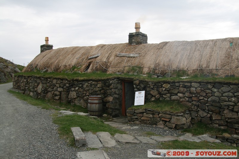 Hebridean Islands - Lewis - Gearrannan Blackhouse
Carloway, Western Isles, Scotland, United Kingdom
Mots-clés: Blackhouse