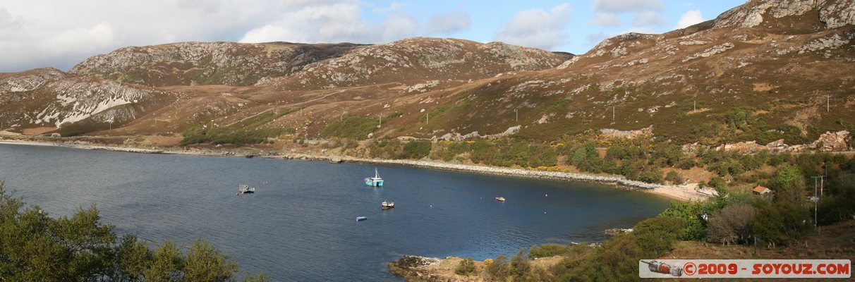 Highland - Loch Eriboll - panorama
Mots-clés: mer panorama