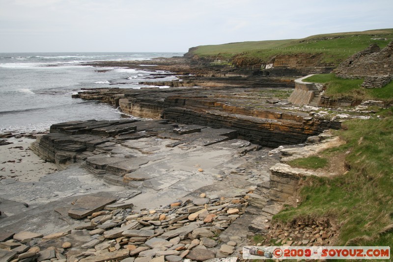 Orkney - Rousay - Midhowe Broch
Georth, Orkney, Scotland, United Kingdom
Mots-clés: Ruines prehistorique mer