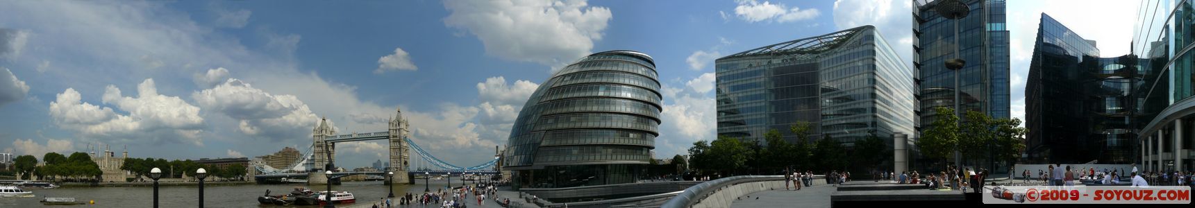 London - Southwark - City Hall (The Egg) and More London - panorama
Mots-clés: More London City Hall (The Egg) panorama