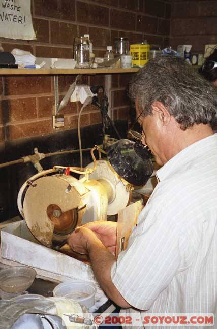 a really nice man who explain us
