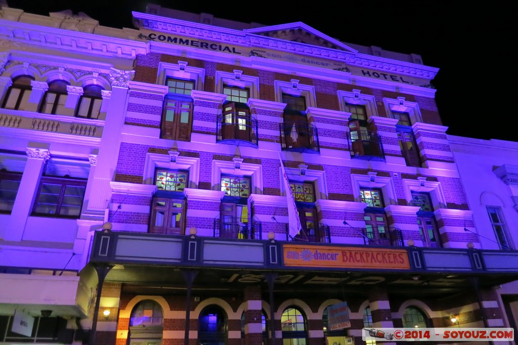 Fremantle by Night - High Street - Sun Dancer backpackers
Mots-clés: AUS Australie Fremantle Fremantle City geo:lat=-32.05477700 geo:lon=115.74529800 geotagged Western Australia Nuit backpackers