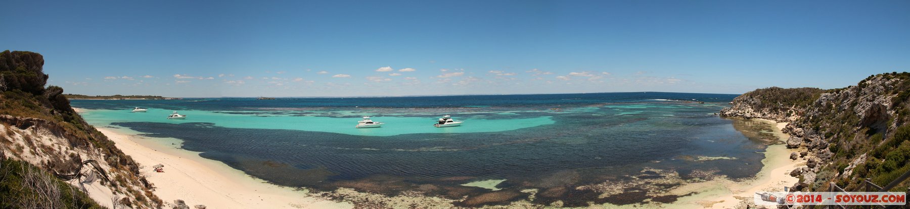 Rottnest Island - Parker Point - Panorama
Stitched Panorama
Mots-clés: AUS Australie geo:lat=-32.02325888 geo:lon=115.52826494 geotagged Rottnest Island Western Australia mer plage panorama paysage