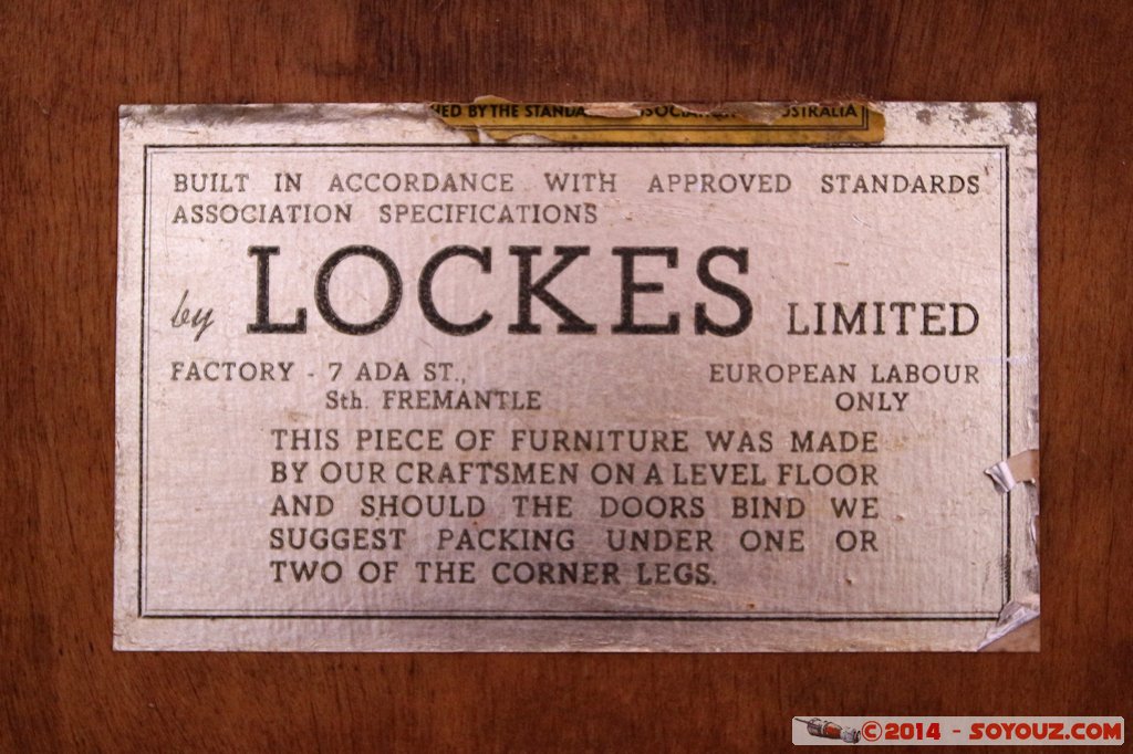 Shark Bay - Francois Peron National Park - Homestead precinct
Mots-clés: AUS Australie Denham geo:lat=-25.84061825 geo:lon=113.55686125 geotagged Western Australia Peron Homestead precinct Francois Peron National Park